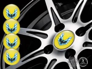 Pontiac Édition Autocollants Silicone Décalques Jante Premium